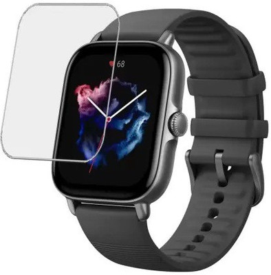 Guardpad Edge To Edge Tempered Glass for Amazfit GTS 3 Smart Watch [Better than Tempered Glass] Pack 3, Clear(Pack of 3)