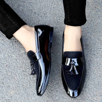 Rzisbo Loafers Shoes For Men (Black)