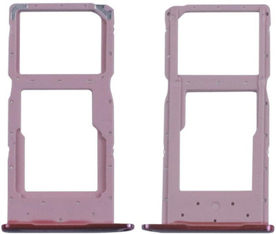 Purplesavvy Sim Card Tray(Compatible With Honor 10 Lite - Red)