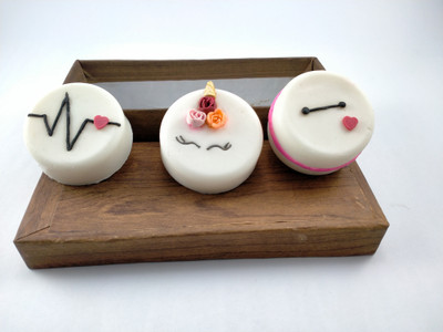 Metherb fancy cute Handmade soap(3 x 100 g)