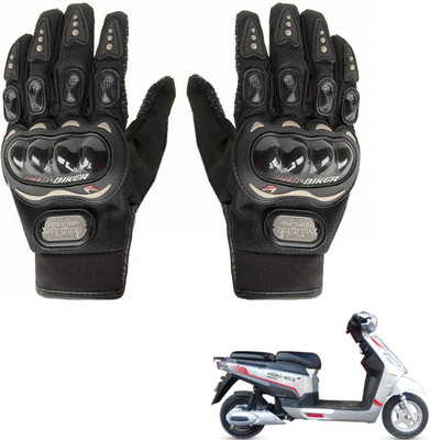 KOZDIKO PRO BIKER GLOVES FOR HERO NYX 12 Riding Gloves(Black)