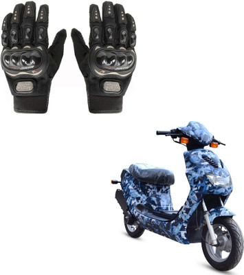 KOZDIKO PRO BIKER GLOVES FOR HERO ELECTRIC AXLHE-20 Riding Gloves(Black)