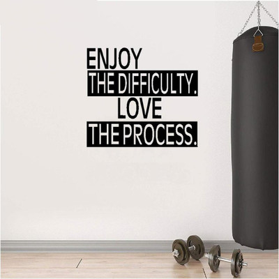 DICTON HUB 59 cm Motivation Removable Sticker(Pack of 1)