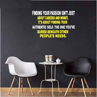 DICTON HUB 59 cm Motivation Removable Sticker(Pack of 1)