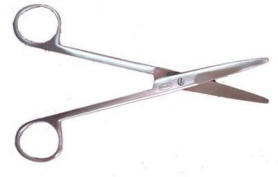 ARINEO curved-5.5 in Mayo Scissors (Blunt/Blunt Blades) Strong Cut Scissors(Blunt/Blunt Blades)