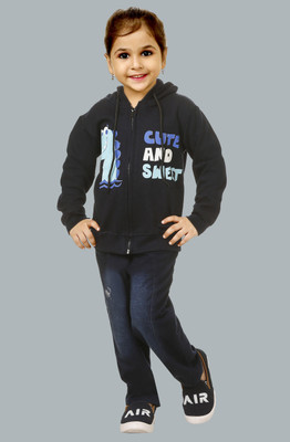 Mojua Full Sleeve Printed Girls Sweatshirt
