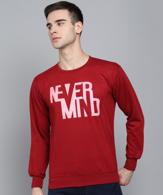 ANIXA Full Sleeve Printed Men Sweatshirt