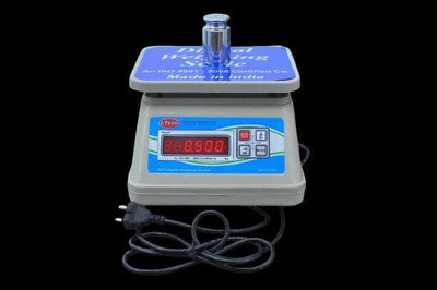 SOYEN SB NOIX ABS BODY DOUBLE DISPLAY 1 GRAM- 30kg MADE IN INDIA SB PRODUCT INOX ST Weighing Scale(White, Blue)
