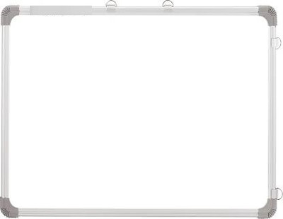 Homedmart Premium Non Magnetic Non Magnetic Melamine Presents Premium Quality Non Magnetic Melamine 1.5x 2 Ft One Side Glossy White Board Marker Surface and Reverse Side Chalk Board Surface Whiteboard Whiteboards(White)