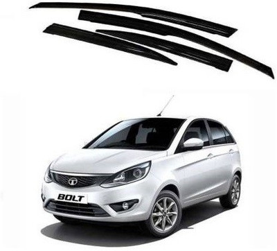ASRAUTO For Front, Rear Wind Deflector(Tinted Tata Bolt)