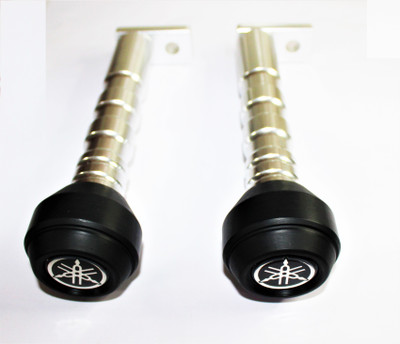 acube mart R15 V3 /MT 15 frame slider crash guard cnc silver black Bike Crash Guard(Yamaha)