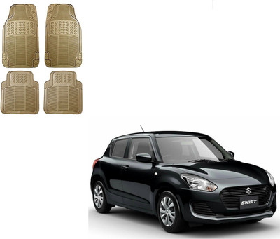 KOZDIKO Rubber Standard Mat For  Maruti New Swift(Beige)