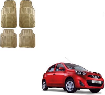 KOZDIKO Rubber Standard Mat For  Nissan Micra(Beige)