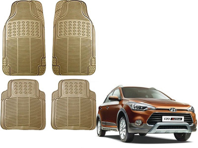 KOZDIKO Rubber Standard Mat For  Hyundai i20 Active(Beige)