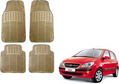 KOZDIKO Rubber Standard Mat For  Hyundai Getz(Beige)
