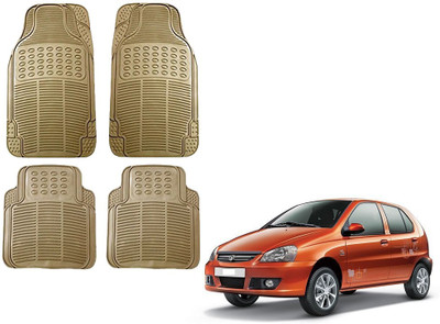 KOZDIKO Rubber Standard Mat For  Tata Indica(Beige)