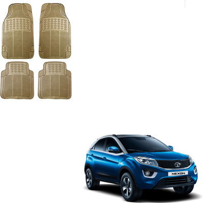 KOZDIKO Rubber Standard Mat For  Tata Nexon(Beige)