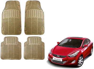 KOZDIKO Rubber Standard Mat For  Hyundai Elantra(Beige)