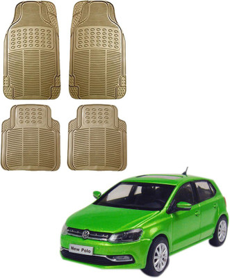 KOZDIKO Rubber Standard Mat For  Volkswagen Polo Exquisite(Beige)