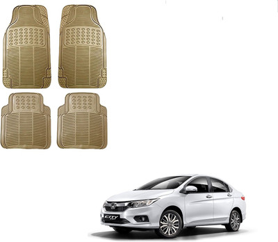 KOZDIKO Rubber Standard Mat For  Honda City(Beige)