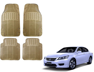 KOZDIKO Rubber Standard Mat For  Honda Accord(Beige)