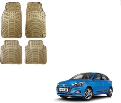 KOZDIKO Rubber Standard Mat For  Hyundai Elite i20(Beige)