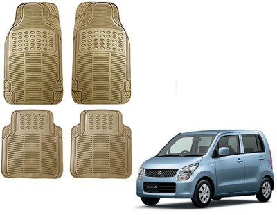 KOZDIKO Rubber Standard Mat For  Maruti WagonR(Beige)