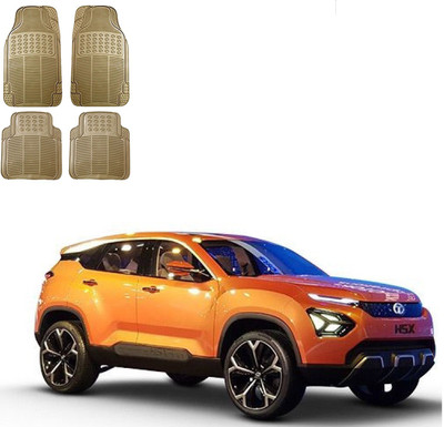 KOZDIKO Rubber Standard Mat For  Tata Harrier(Beige)