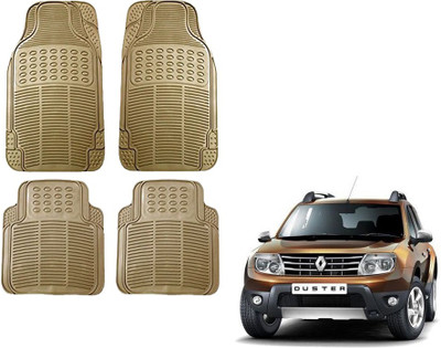 KOZDIKO Rubber Standard Mat For  Renault Duster(Beige)