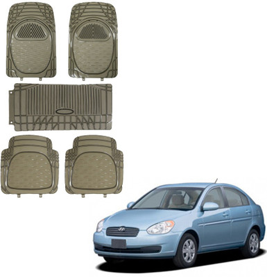 KOZDIKO PVC Standard Mat For  Hyundai Verna(Yellow)