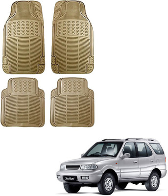 KOZDIKO Rubber Standard Mat For  Tata Safari(Beige)