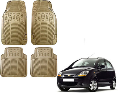 KOZDIKO Rubber Standard Mat For  Chevrolet Spark(Beige)