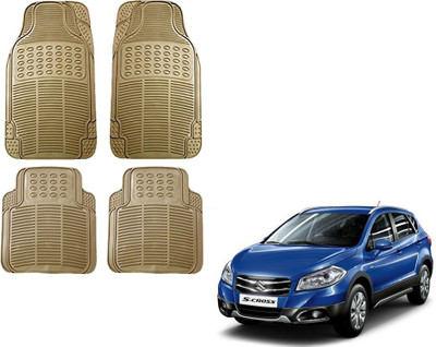 KOZDIKO Rubber Standard Mat For  Maruti S-Cross(Beige)