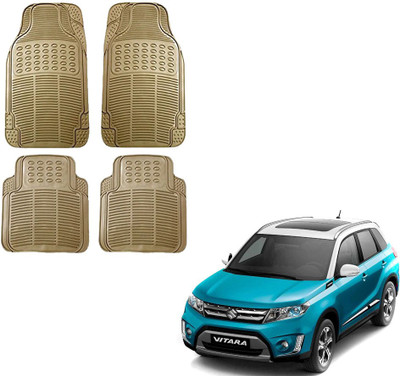 KOZDIKO Rubber Standard Mat For  Maruti Vitara(Beige)