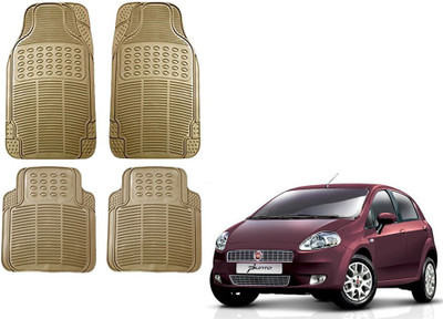 KOZDIKO Rubber Standard Mat For  Fiat Punto(Beige)
