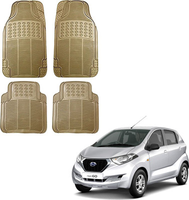 KOZDIKO Rubber Standard Mat For  Datsun Redi GO(Beige)
