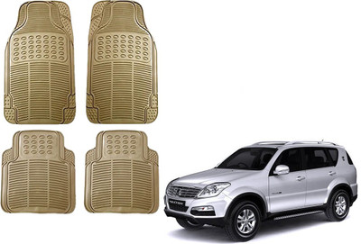 KOZDIKO Rubber Standard Mat For  Mahindra Rexton(Beige)