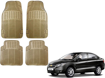 KOZDIKO Rubber Standard Mat For  Chevrolet Sail(Beige)