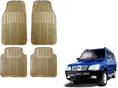 KOZDIKO Rubber Standard Mat For  Hyundai Rhino(Beige)