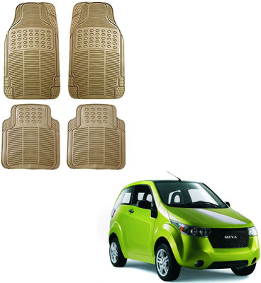 KOZDIKO Rubber Standard Mat For  Mahindra Reva(Beige)