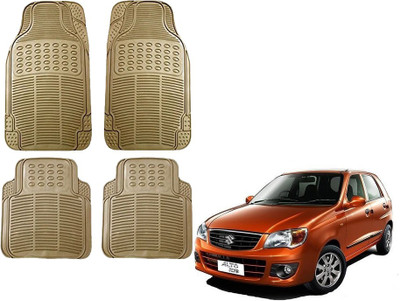 KOZDIKO Rubber Standard Mat For  Maruti Alto K10(Beige)
