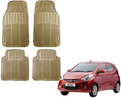 KOZDIKO Rubber Standard Mat For  Hyundai Eon(Beige)