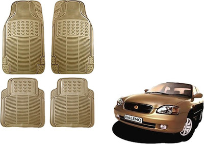 KOZDIKO Rubber Standard Mat For  Maruti Baleno(Beige)