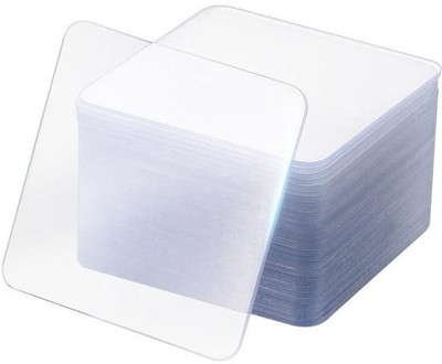 MYYNTI 10PCS Double Sided Sticky Tape Square Clear Sticky Anti-Slip Gel Pads Self Adhesive Wall Mounting Sticker for Home, Kitchen Office(6x6 CM) Handheld Double Side Stick Tap (Manual)(Clear) MYYNTI 10PCS Double Sided Sticky Tape Square Clear Sticky Anti-Slip Gel Pads Self Adhesive Wall Mounting Sticker for Home, Kitchen Office(6x6 CM) Handheld Double Side Stick Tap (Manual)(Clear)