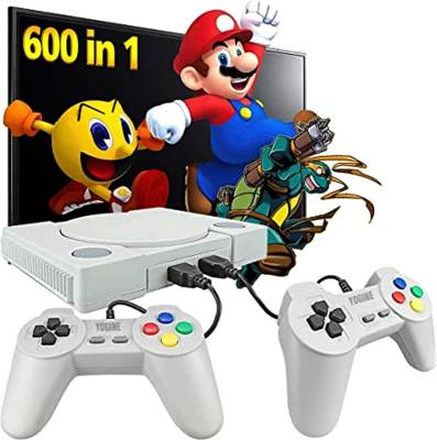 best TV Video Game for TWO Players Gaming Console with 2 Controller with all Games In-built-Super Mario,Contra,Snow bros,BattleCity,best gift for kids Limited Edition