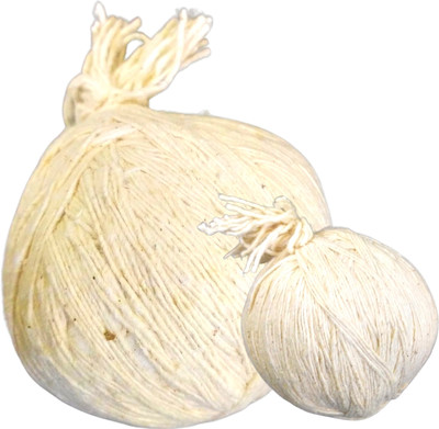 Epoojacart Pack of 5 Laksha Vathulu- One Lakh Vathulu Cotton Wick