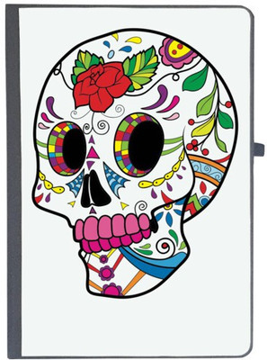 UDNAG Handcrafted Gift A5 Diary Ruled 80 Pages(White)