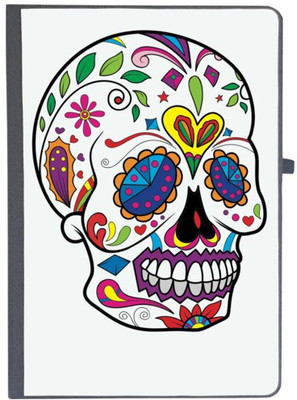 UDNAG Handcrafted Gift A5 Diary Ruled 80 Pages(White)