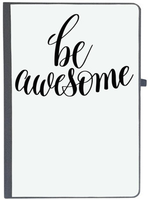 UDNAG Handcrafted Gift A5 Diary Ruled 80 Pages(Black)