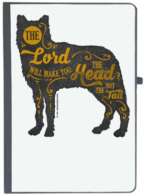 UDNAG Handcrafted Gift A5 Diary Ruled 80 Pages(Yellow)